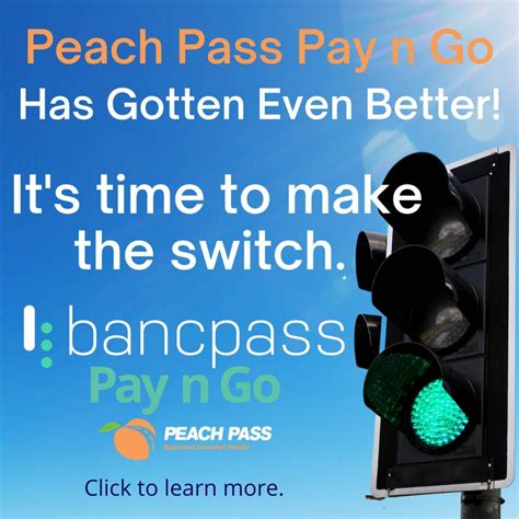 Locate a Peach Pass Retail Center near you. Schedule an appointment, if your location requires it. Visit during business hours to open your Peach Pass account.
